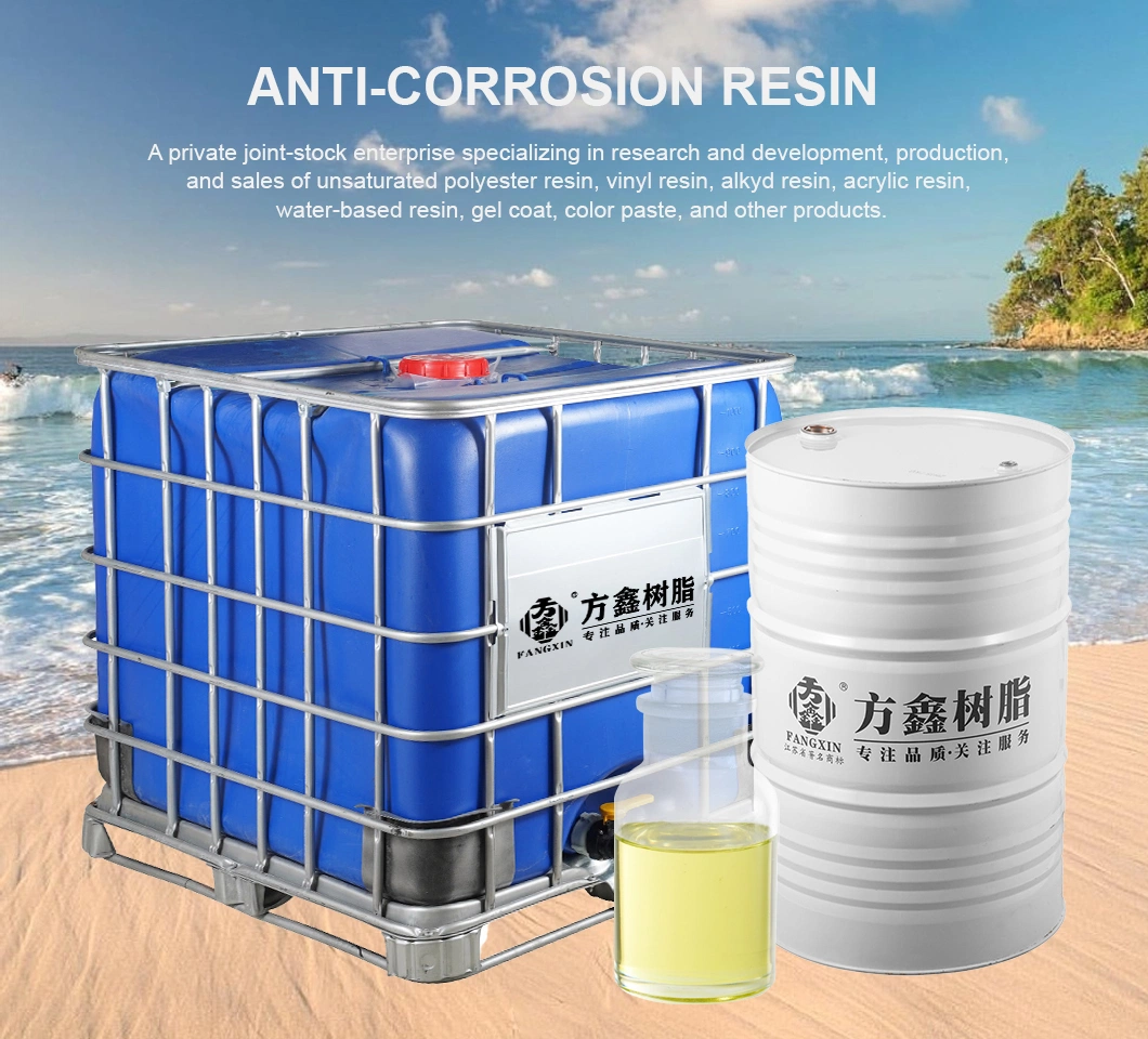 Epoxy Vinyl Resin, Resistant to Strong Acid and Alkali, Used for Anti-Corrosion Construction, Special for Anti-Corrosion Equipment