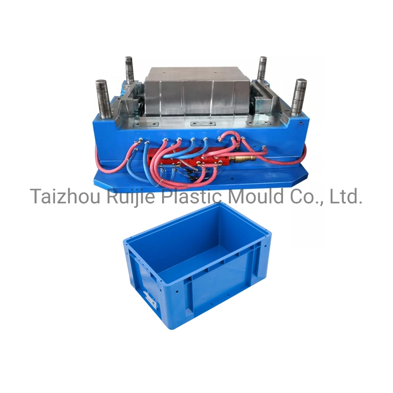 Custom Precious Plastic Resin Crate Mold Tool Storage Turnover Box Injection Mould