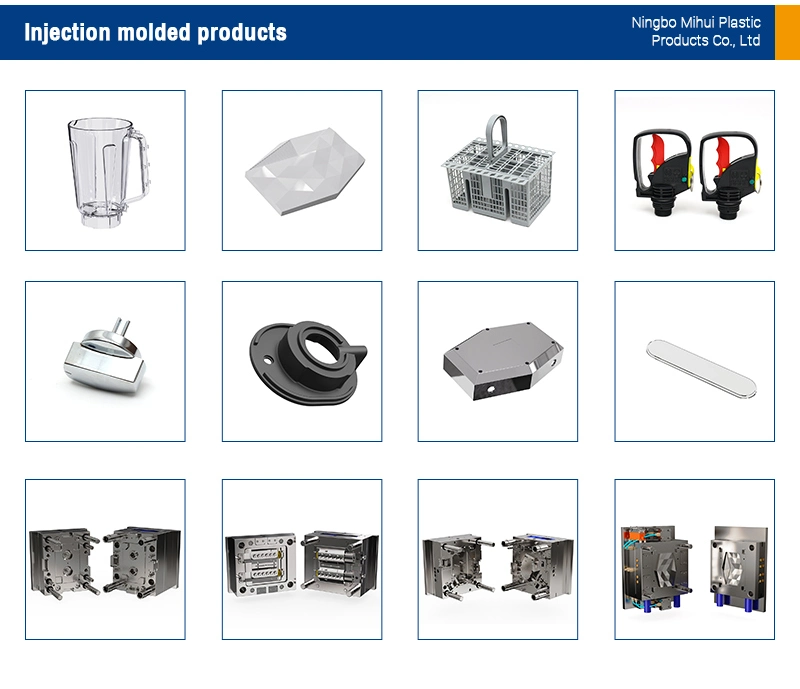 OEM PE PC PP PU PVC ABS Custom Parts Service Mould Rubber Plastic Injection Molding and Assembly