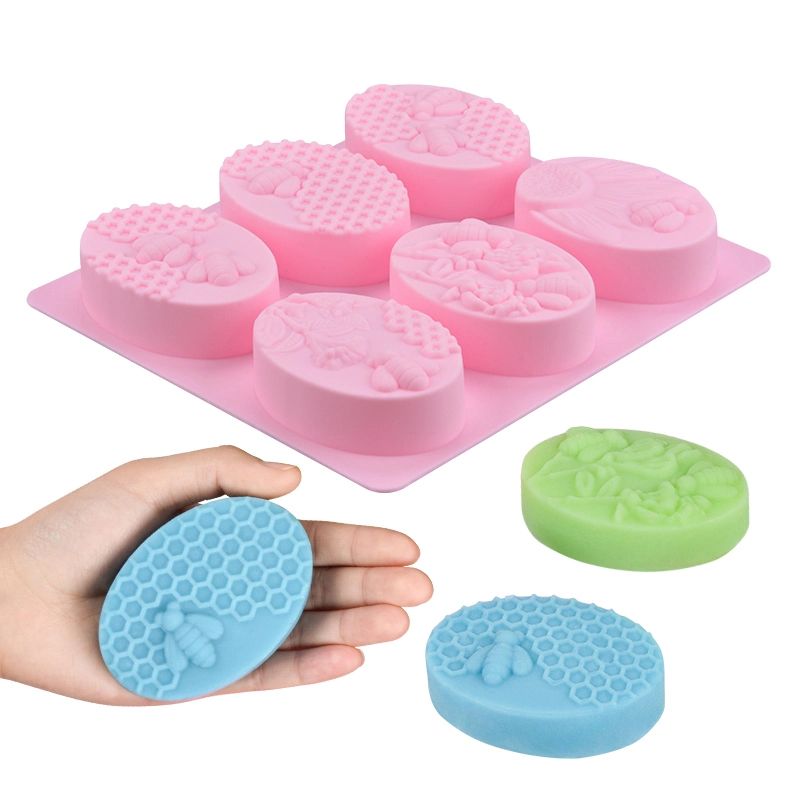 Wholesale Flower Shape DIY Chocolate Soap Jelly Pudding Silicone Mold