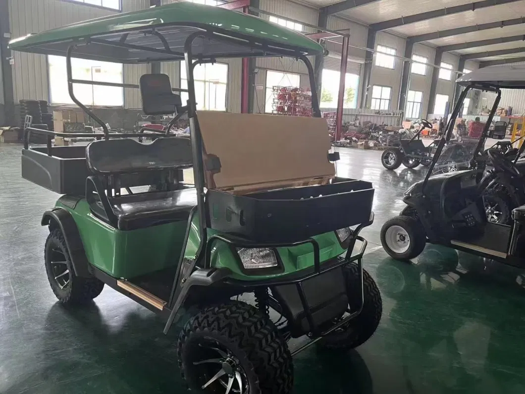 Electric Utility Vehicle Utility Cart Golf Car with Cargo Box