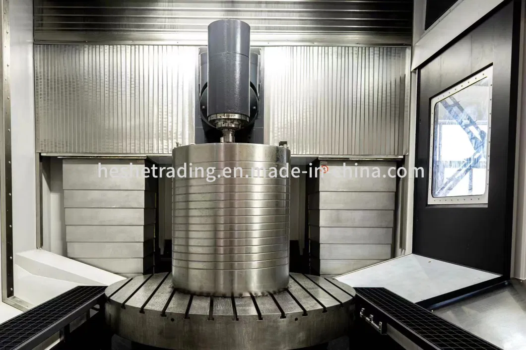 Shell Mold Making Vertical 5 Axis CNC Milling Turning Machine Tool