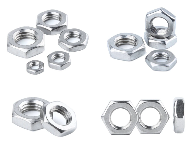 Aluminum Brass Alloy Stainless Steel Zinc Plated Galvanized Nut