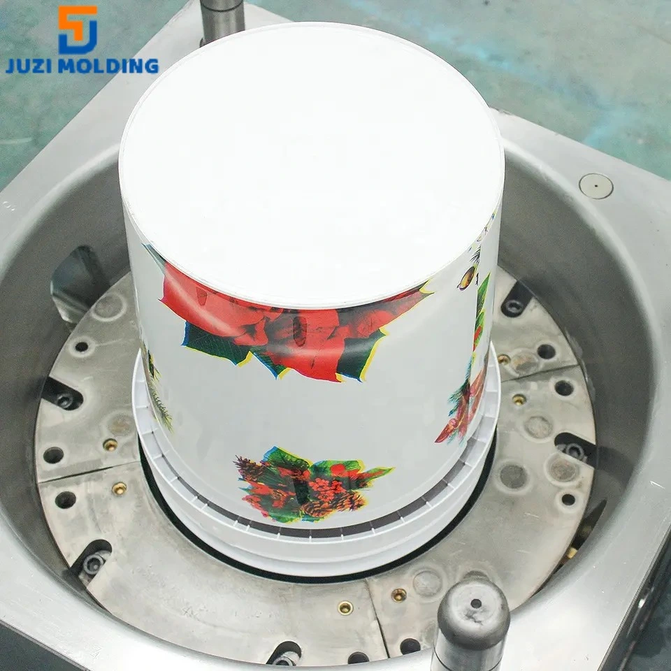 10L 20L Iml Plastic Painting Bucket Mould with Hot Runner