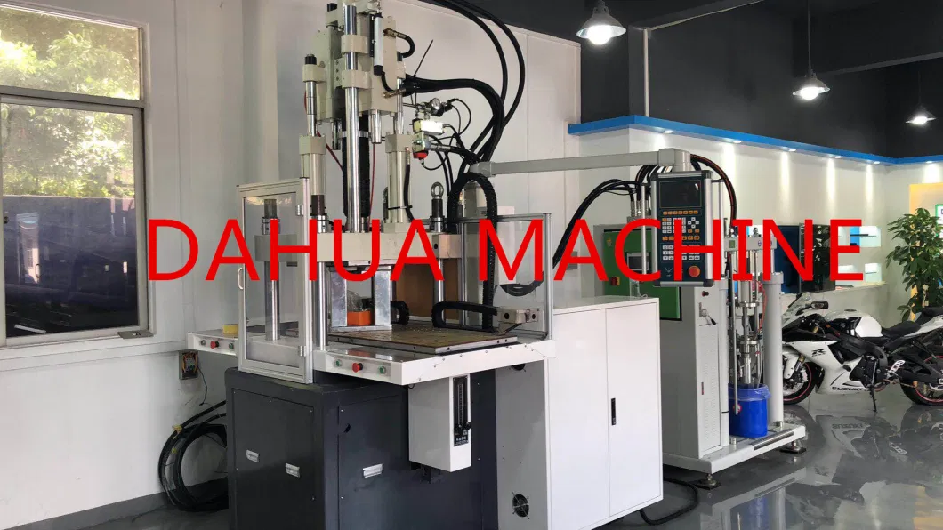 Liquid Silicone Rubber Cables Rotary Table 85ton Injection Molding Machine