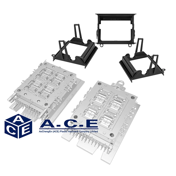 Professional Mould Moulding Maker Design Double Color Double Shots Injection Mold Over Molding for ABS TPU TPE Plastic