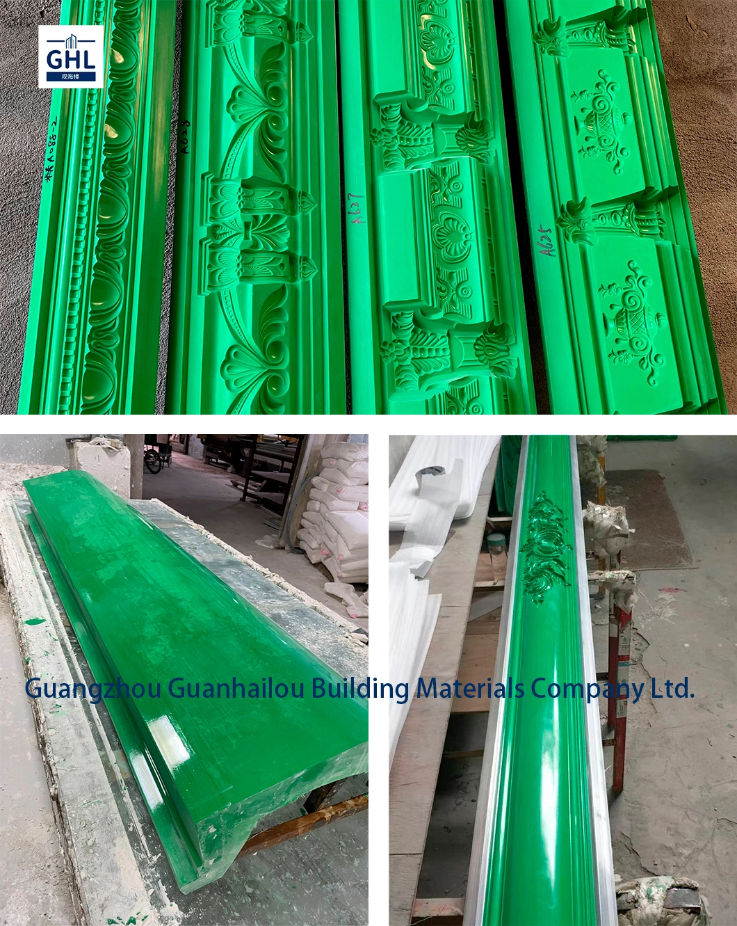 Fiberglass Reinforced Plastic Gypsum Moldings