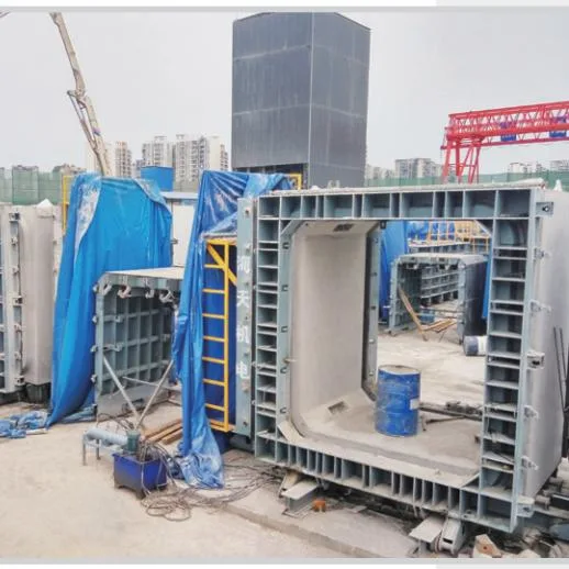 Long Service Life Precast Concrete Water Drain Gallery Box Concrete Mould, Precast Concrete Culvert Box Mold