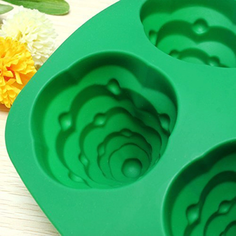 12 Cavities Food Grade Silicone Christmas Tree Shape Cake Mold Baking Tools