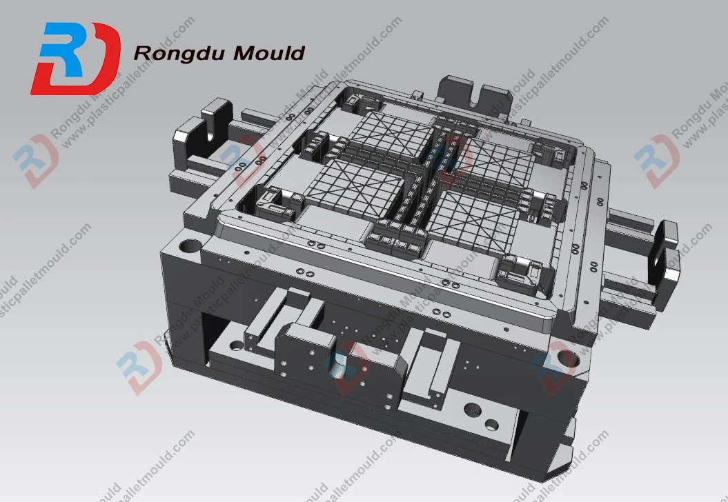 1100*1100*150mm Lightable Window Plastic Pallet Mold