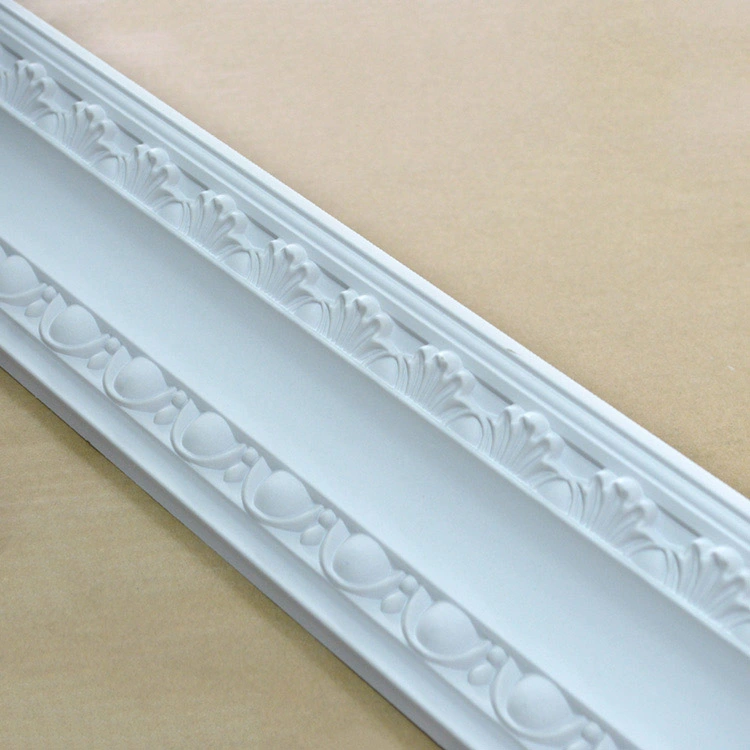 Environmental Polyurethane Molding Interior Decoration Ceiling Moldings 100mm / 4inch Width