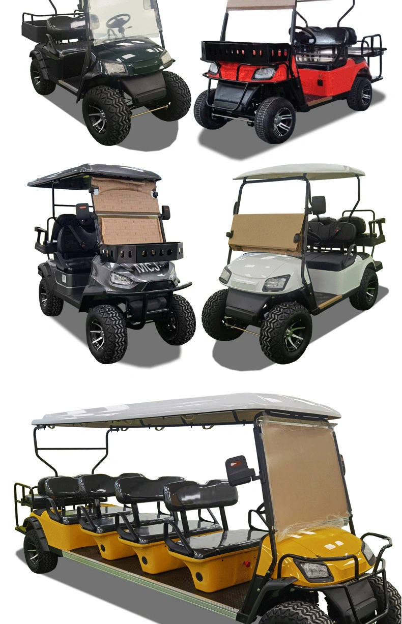 Lower Price 4 Seater Golf Carts Gas Powered Golf Carts