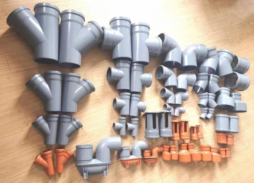 Plastic Tee Elbow PVC Pipe Fitting Injection Molds