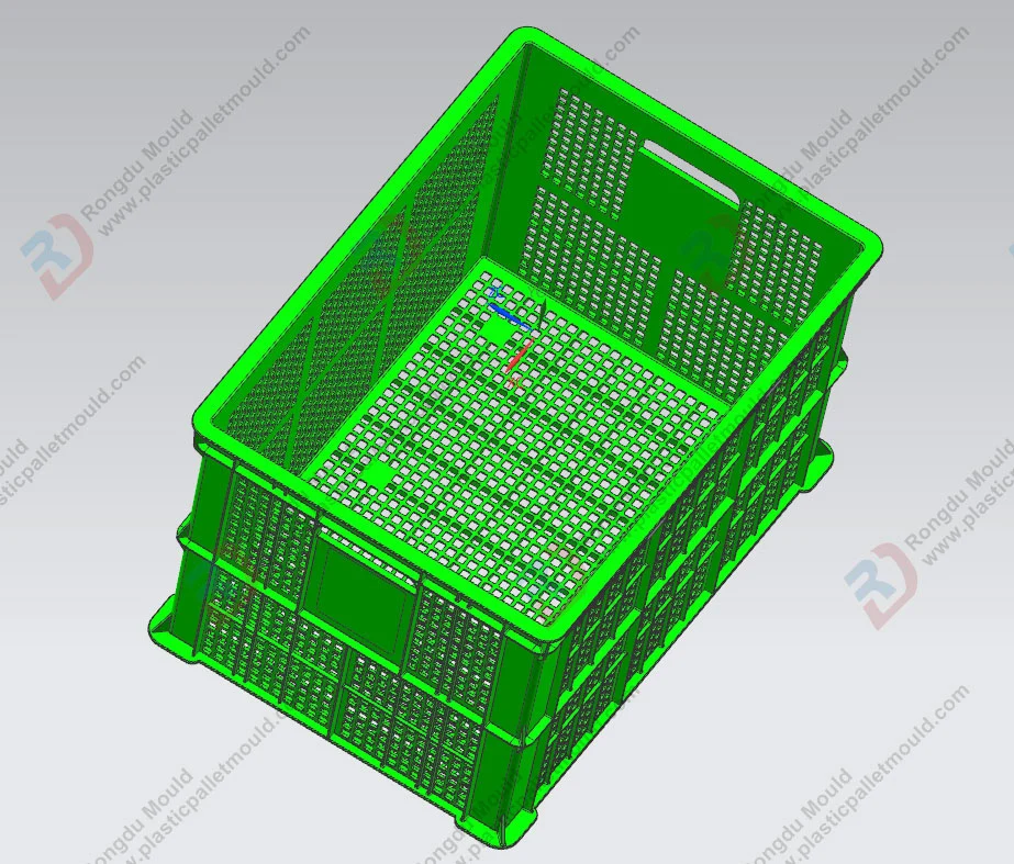 Plastic Crate Mold for Beer Box Container Injection