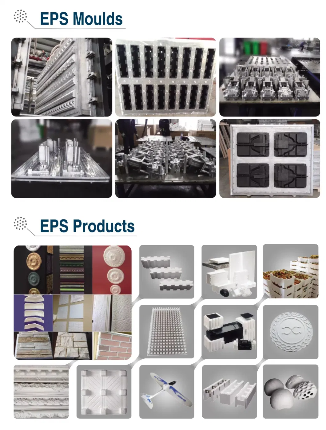 EPS Mold for EPS Styrofoam Insulated Radiant Floor Heating Panel Base Plate Molding Aluminium Mold