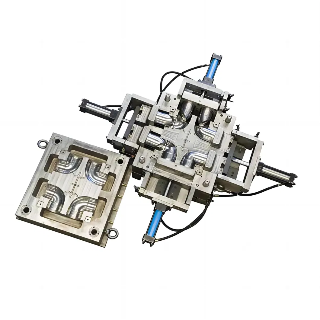 Rongdu Mould Plastic PPR Pipe Fitting Pprc Mould PP ABS PVC Plastic Injection Mold