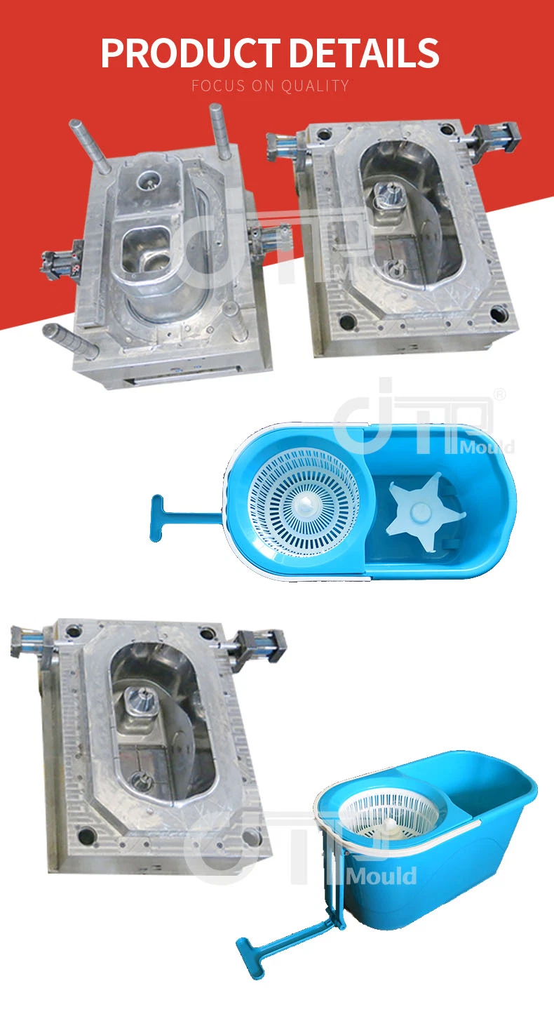 Efficient Dry and Suitable Automatic Plastic Mop Bucket Mold