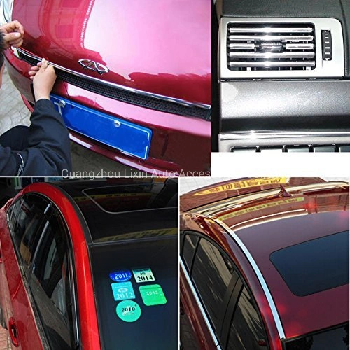Car PVC Chrome Edge Bumper Trim Protective Strip/Auto Body Molding