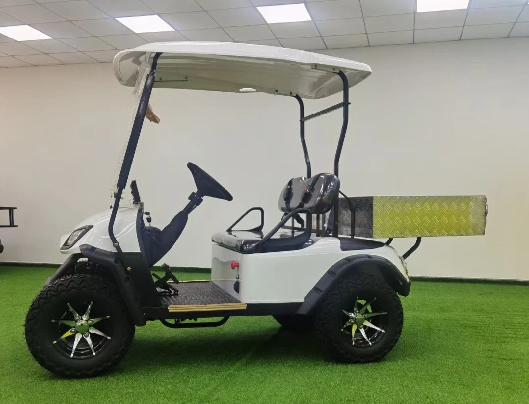 Electric Utility Vehicle Utility Cart Golf Car with Cargo Box