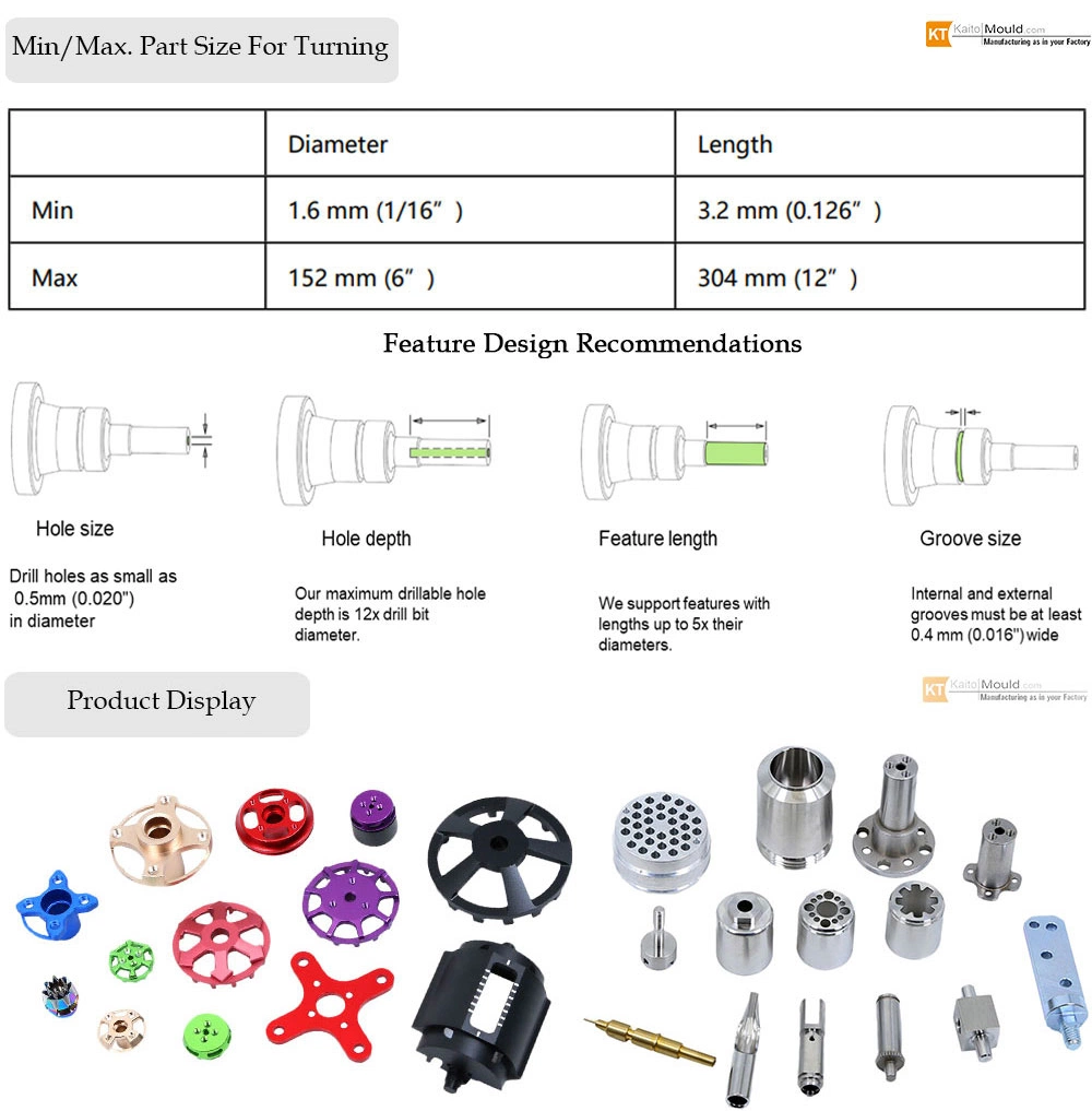 Custom Precision Machine Parts Aluminum 3D Printing Service CNC Machining Part