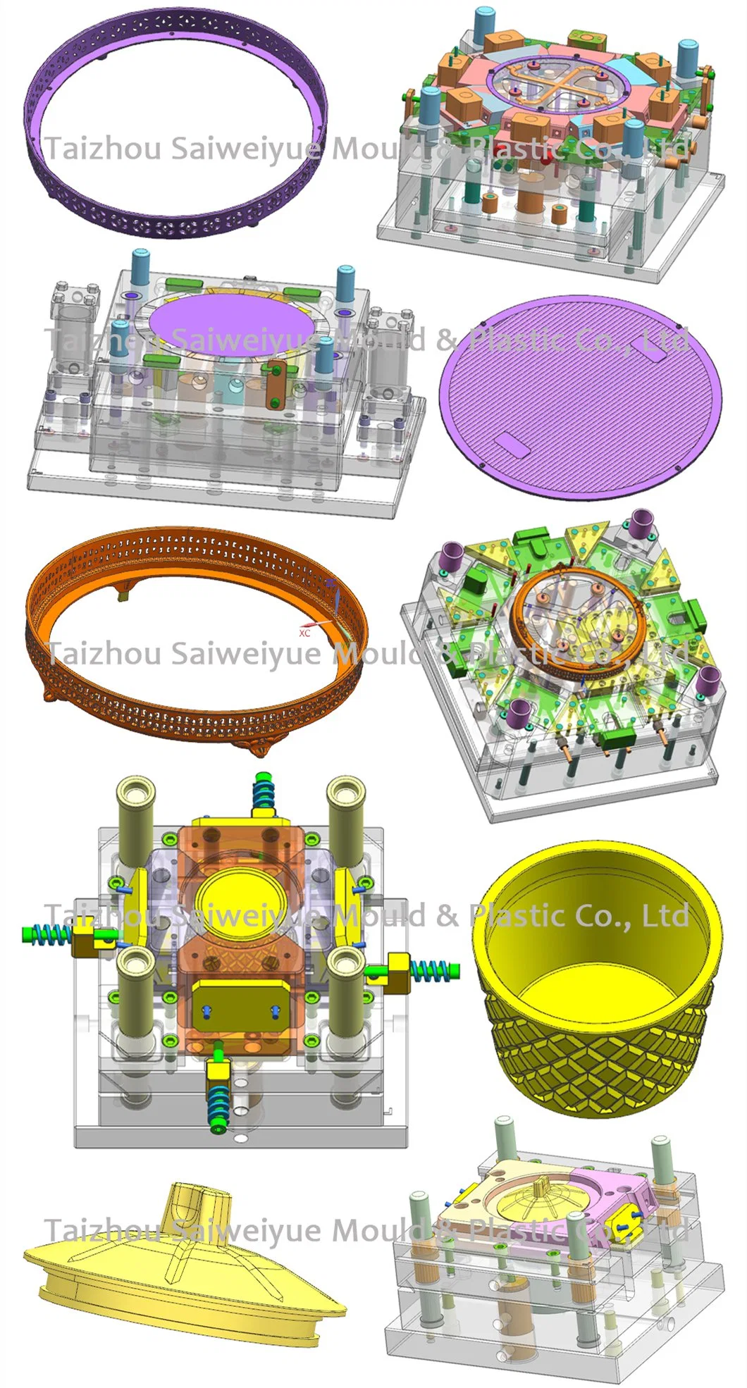 Candy Store Plastic Sweets Display Plate Mold Shop Bread Tray Injection Mould