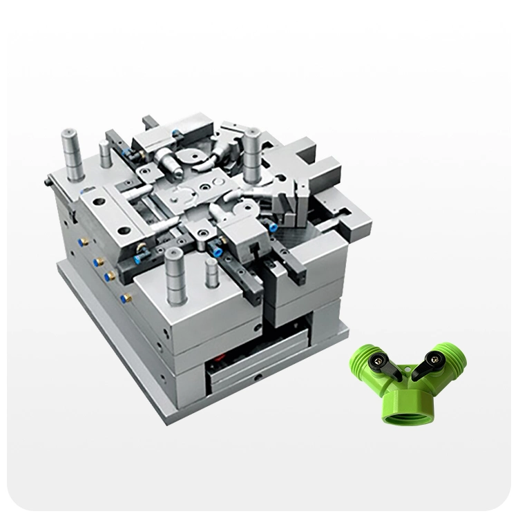 Mold Manufacturer Making PP ABS Injection Molding Y Shape Fitting Plastic Water Pipe Valve Mold