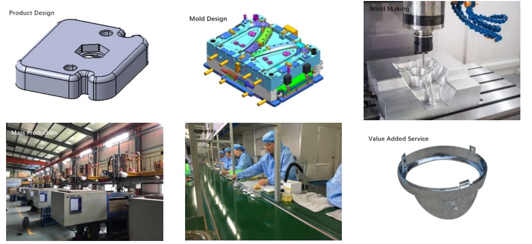 Custom Plastic Injection Mould Mold for Plastic PVC Tube Pipe Fitting