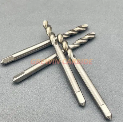 Gw Carbide-Manufacturers HSS Tap Metric Inch Spiral Flute Tap HSS M35 Thread Taps Carbide Spiral Machine Pointed Tap DIN371/376