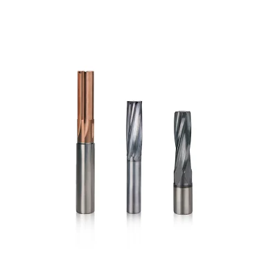 Spiral 6 Flute Reamer Tools Professional Manufacturer HRC55 Custom Carbide Reamer