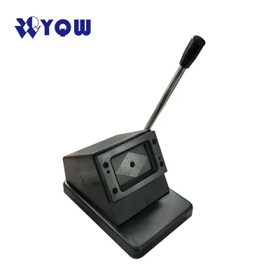 Manual PVC Die Cutter with Round Conrer 86X54mm