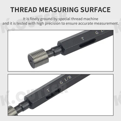 Thread Plug Gauge/Ring Gauge Screw Gage Fine Pitch Thread Test Tool