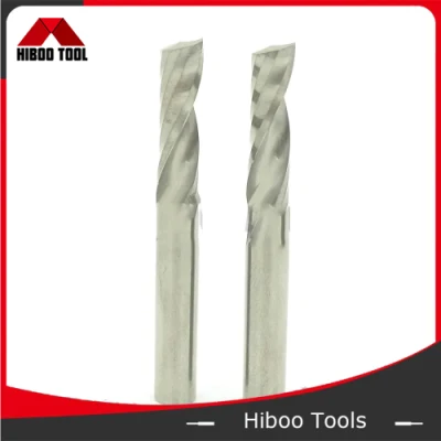 One Spiral Single Flute Bits End Mill Solid Carbide