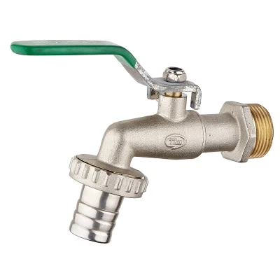 3/4 Inch Brass Bibcock Garden Tap with Water Nozzle for Washing Machine