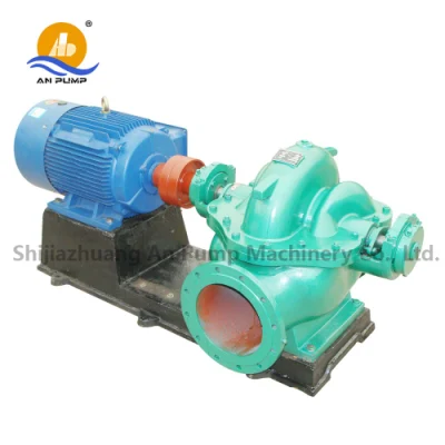 Horizontal Centrifugal Double Suction Flood Control Stainless Steel Split Case Water Pump