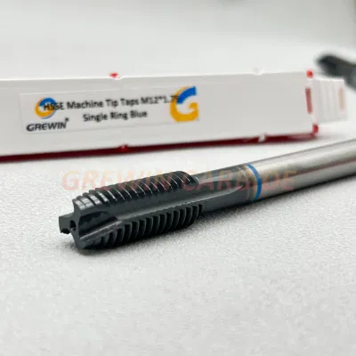 Grewin-High Performance HSS-E Pm Straight Tip Taps Threading Tools Machine Tap HSS Cobalt Hsse Spiral Taps