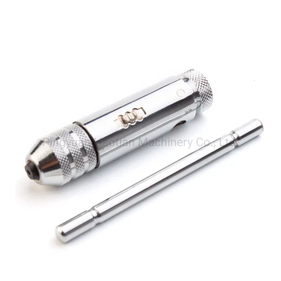 T-Handle Tap Wrench Handle M5-M12 Adjustable Ratcheting Hand Tool Accessories