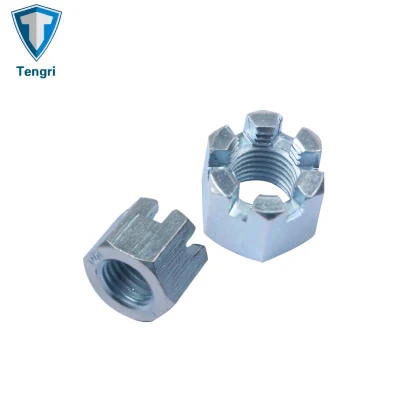 China Manufacturer DIN935 DIN979 DIN937 Custome-Made Hexagon Slotted and Castle Nuts Hex Nut