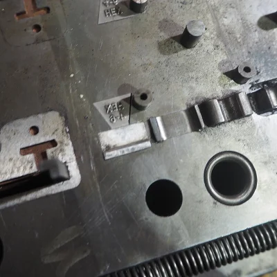 Round Terminal Cord End Terminal Continuous Impact Die