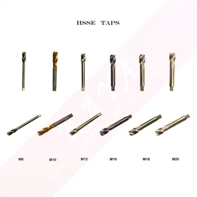 CNC Machine Cutting Tool Hsse Spiral Flute Taps for Stainless Steel M12*1.25
