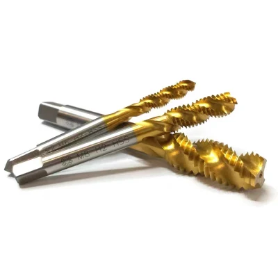 Wyk Customized Size High Speed Steel M30X6 Screw Tap Hand Threading Tap Set High Speed Steel Straight Flutes Metric Thread Screw Taps Uncoated High Speed Steel