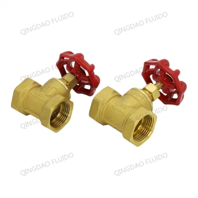 Water Brass 1/2 - 4 Inch Female Thread Inch Valve Piping Pn16 Iron Handle 1/2 - 3 4 Inch Brass Gate Valve