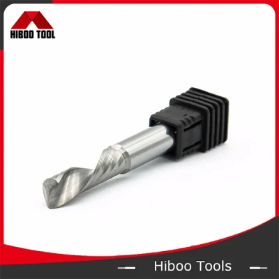 One Spiral Single Flute Bits End Mill Solid Carbide