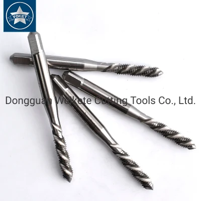 Hsse-M35 JIS Left Hand Spiral Fluted Taps Unf 10-32L 1/4-28L 1/4-32L 5/16-24L 3/8-24L 1/2-20L Machine Screw Thread Tap