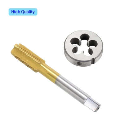 Carbide Spiral Flute Threading Professional Tap and Die Set