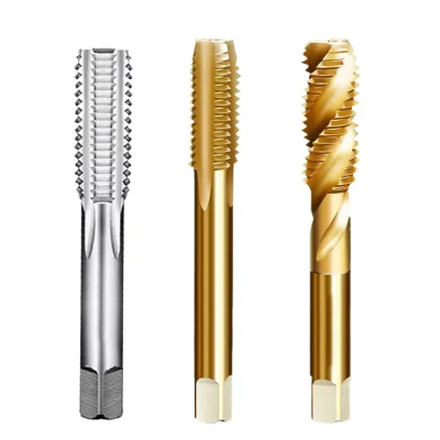 Solid Carbide HSS 4 Way M48 Screw Metric Taps Metric Spiral Flute Threading Tap and Die Set
