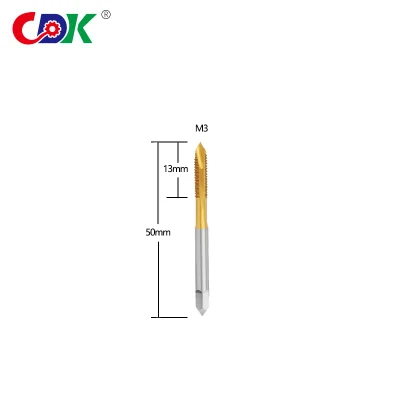 Hard High Speed Drilling Thread Rolling Dies Large Drill Spiral Pointed Tap