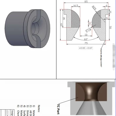 Tungsten Carbide Inserted Split Die for Sector Conductor