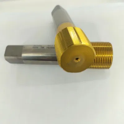 Extrusion Tap Machine Titanium Plated Tap Screw Thead Tapthe Coating Is Durable