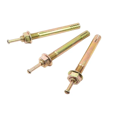 Medium/Heavy Load Hexagon Flange/Washer Nut Hammer Set Pin Drive Expansion Anchor