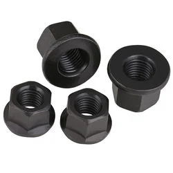 Factory Price High Strength Die Clamp Nut Carbon Steel Hexagon Flange Nuts